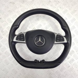 Подушка безопасности водителя Mercedes C W205 4 поколение (2014-2018)