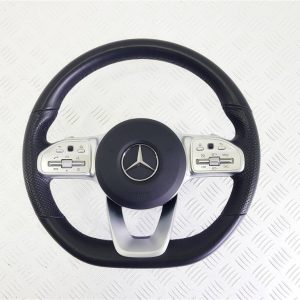 Подушка безопасности водителя Mercedes GLE W167 2 поколение (2018-2023)